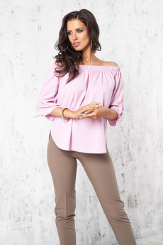 Розовая блузка Angela Ricci
